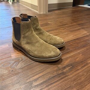 Clarks Suede Chelsea Boots
